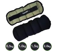 Tunturi set de 2 poids à manchettes pour bras et jambes, 1,5 kg, poids pour poignets et poids pour chevilles