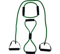 Tunturi Set de 3 bandes de fitness avec poignées, 140 cm 40 cm 20 cm, bandes de résistance, Suspension Trainer, moyen,
