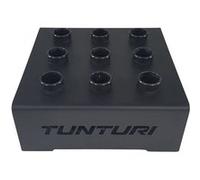 Tunturi Support d'haltères olympique pour 9 barres Noir G