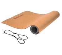 Tunturi Tapis de yoga en liège 183 cm, tapis en liège pour yoga, pilates, gymnastique, antidérapant