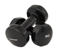 haltères vinyle 2 x 5 kg noir