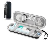 TUNYINSH Étui de transport pour brosse à dents électrique Oral B/Oral-B Pro 1000 1500 5000 7000 7500 6000 9600 / Phlips Sonicare 4100 5100 1100 6100 5300 Brosse à dents électrique, sac de rangement