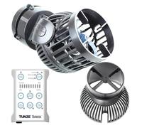 Tunze Pompe à débit Turbelle Stream 6105 eco I avec débit de 3 000 à 12 000 l/h I avec Support magnétique et Pince silencieuse jusqu'à 15 mm d'épaisseur de Verre I pour Aquariums d'eau Douce