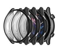 Tuocal 3 Pcs Coque Compatible avec Amazfit GTR 3 / GTR 3 Pro 46mm, TPU Anti-rayures Protection Ecran Etui HD de Protection Couverture Complète pour Amazfit GTR 3