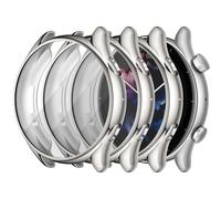Tuocal 3 Pcs Coque Compatible avec Amazfit GTR 3 / GTR 3 Pro 46mm, TPU Anti-rayures Protection Ecran Etui HD de Protection Couverture Complète pour Amazfit GTR 3