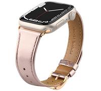 Tuocal Compatible avec Apple Watch Bracelet 38 mm, 40 mm, 41 mm, pour homme et femme, fin fin et souple, compatible avec Apple Watch Series 8 7 6 5 4 3 2 1 SE Sport Edition