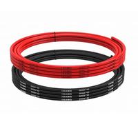 Tuofeng 18 AWG fil 6 m [3 m Noir et 3 m rouge] fil - fil de silicone de spécification 18 fil de connexion câble - fil de cuivre étamé résistant à haute température fil de silicone flexible