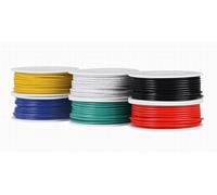 Tuofeng 26 AWG fil de connexion solide - 6 cordons de brassage de différentes couleurs, chacun de 33 pieds ou 10 mètres, 0.13mm² fil de cuivre étamé