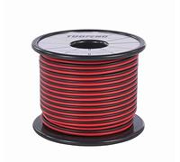Tuofeng Fil électrique en cuivre 8AWG avec gaine en silicone flexible résistant aux températures élevées Calibre 8