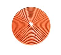 Tuokay 10M Protection Portiere Voiture, Acier à Ressort en U à L'intérieur, Pas Besoin de Coller, Protection en Caoutchouc de Port de Voiture (Orange)