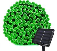 Tuokay 22M Guirlande Solaire 200 LED 8 Jeux de Lumière Guirlande Lumineuse Idéal pour la Décoration de Jardin Gazebo Patio Cour Clôture Extérieur (Vert)