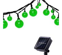 Tuokay Guirlande Solaire Extérieure avec Ballon, 6,5M 30 LED Guirlande Lumineuse Solaire Etanche, 8 modes d'éclairage Lampe Décoratives pour Jardin Gazebo Patio Cour Clôture Extérieur (Vert)