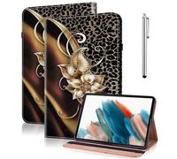 TUOLISG Étui pour iPad mini 5 2019 modèle 5ème génération avec stylet, fin étui à rabat en cuir PU portefeuille porte-stylet housse de protection pour tablette avec fonction veille/réveil automatique