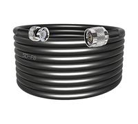 TUOLNK Câble coaxial N vers BNC N mâle vers BNC mâle câble coaxial à faible perte 5D-FB 32.8ft (10M) câble BNC de type N pour antenne de routeur Wifi