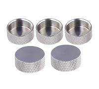 TUOLNK Lot de 5 Capuchons Anti-poussière étanche Protecteur de Protection pour Adaptateur N Femelle/UHF SO239 Protecteur de dommages N Connecteur Femelle Housse de Protection