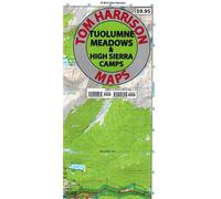 Tuolumne Meadows et High Sierra Camp Loop | Tom Harrison Maps