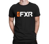 TuoMilky Amazing Fxr Race Division Essential Hi-Vis Snowmobile Offroad Motocross Unisex O-Neck 100% Cotton Short-Sleeve T-Shirts Black XXL