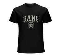 TuoMilky Bane Don't Wait Up Punk Band Merch Give Blood The Note Unisex 100% Cotton Short-Sleeve T-Shirts Black XL