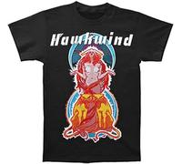 TuoMilky Hawkwind Space Ritual Unisex 100% Cotton Short-Sleeve T-Shirts Black XL