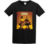 TuoMilky Men's The Last Shadow Puppets Unisex 100% Cotton Short-Sleeve T-Shirts Black XXXL