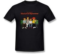 TuoMilky The Best of The Lovin' Spoonful Unisex 100% Cotton Short-Sleeve T-Shirts Black L