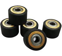 TUONAI 5 Pcs HQ Pinch Roller for Roland GCC LiYu Rabit Pcut Mimaki Graphtec Iolion Summa USCutter Brother Silhouette Cameo Cutter Mutoh Plotter 4x10x18
