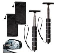 TUONYIS 2 Pièces Essuie-Glace De Rétroviseur De Voiture avec 2 Sac de Conservation Raclette de Rétroviseur Rétractable Télescopique Nettoyant de Rétroviseur, Accessoires de Voiture pour Différents