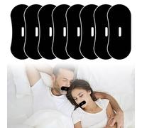 TUONYIS 80 Pièces Mouth Tape for Sleeping, Bande Buccale Adhésif Mouth Tape Sleep Mouth Strips, Pendant le Sommeil Anti Ronflement, Développez L'Habitude de la Respiration Nasale (Black)