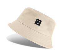 Tuopuda Chapeau de pêcheur,Bob Bucket Hat Unisexe Pêcheur Arrondis Chapeaux Sun pour la randonnée Camping Voyage pêche 56-58cm Coton Fischerhut