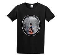TUOPUKEJI Bee Gees Life in A Tin Can Mens Round Neck Cotton T Shirts Size L