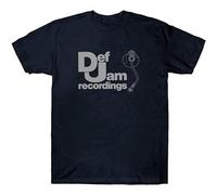 TUOPUKEJI DEF Jam Recordings Mens T Shirt Top Music Size XL