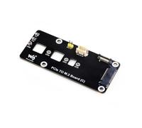 TUOPUONE Carte adaptateur PCIe vers M.2 (C) compatible avec Raspberry Pi 5 Prend en charge le protocole NVMe M.2 Solid State Drive Lecture/écriture haute vitesse