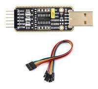 TUOPUONE Connecteurs USB vers module UART de type A - Transmission à haut débit baud - Transmission stable - Multi-appareils - Compatible avec plusieurs systèmes