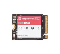 TUOPUONE Disque SSD Raspb Pi officiel haut débit, capacité de 256 Go, conforme à la norme PCIe Gen 3, convient pour Raspb Pi 5