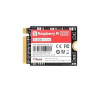 TUOPUONE Disque SSD Raspb Pi officiel haute vitesse, capacité de 512 Go, conforme à la norme PCIe Gen 3, convient pour Raspb Pi 5