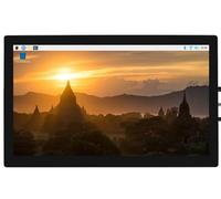 TUOPUONE Écran QLED Quantum Dot 10,1" compatible avec Raspberry Pi tactile capacitif 1280 × 720 pixels Résolution G + G Panneau en verre trempé prend en charge Jetson Nano Windows Console de jeu