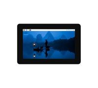 TUOPUONE Écran tactile capacitif DSI 7" 1280 × 720 pixels, panneau IPS liaison optique, panneau en verre trempé, 10 points, processus anti-traces de doigts sans étui