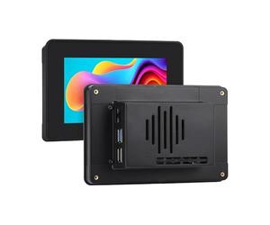 TUOPUONE Écran tactile capacitif DSI de 5 pouces, 720 × 1280 pixels, panneau IPS, tactile à 5 points, panneau en verre trempé à liaison optique, avec étui de protection