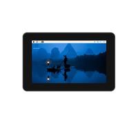 TUOPUONE Écran tactile industriel HMI 7 pouces 720 × 1280 pour Raspb Pi 4/5, prend en charge la double sortie HDMI 4K 10 points, boîtier en alliage d'aluminium à liaison optique