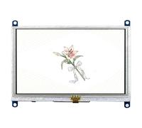 TUOPUONE Écran tactile LCD résistif de 5 pouces (B) Compatible avec Raspberry Pi 4B / 3B+ / 3A+ /Zéro 2 W Résolution 800 × 480 Interface d'affichage HDMI à faible puissance