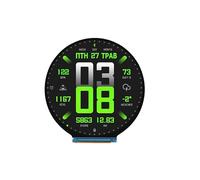 TUOPUONE ESP32-S3 Carte de développement à écran rond 2,8" 480 × 480 32 bits LX7 Processeur Dual-core sans fonction tactile ESP32 avec écran sans contrôle tactile