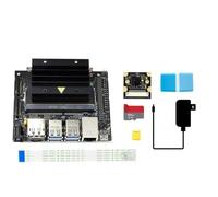 TUOPUONE Jetson Nano Developer Kit B01 Pack B avec appareil photo IMX219-77 Carte Micro SD 64 Go Lecteur de carte TF et accessoires Adaptateur d'alimentation inclus Jetson Nano Developer Kit (B01)