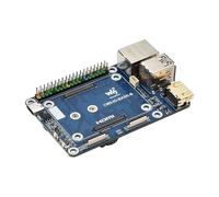 TUOPUONE Mini carte de base (B) conçue pour Raspb Pi Compute Module 5 embarqué EEPROM et puce de cryptage