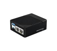 TUOPUONE Mini carte de base Gigabit Ethernet / mini kit d'ordinateur conçu pour Raspb Pi Compute Module 5 (non inclus) pour toutes les variantes de CM5 avec boîtier en alliage d'aluminium