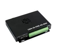 TUOPUONE Mini-ordinateur industriel IoT compatible avec Raspberry Pi Compute Module 4 (non inclus) PoE 5G/4G avec boîtier en métal Ventilateur de refroidissement rapide et facile à construire un