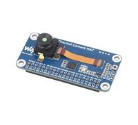 TUOPUONE - Module de caméra d'imagerie thermique infrarouge à ondes longues, caméra infrarouge Raspb Pi, 80 × 62 pixels, champ de vision à 90 °, en-tête GPIO 40 broches intégré