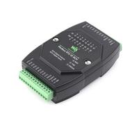 TUOPUONE Module d'entrée et de sortie numérique industriel 8-Ch DC 7 ~ 36 V, alimentation large tension, protocole Modbus RTU, circuits de protection d'isolation, support de montage sur rail