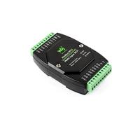 TUOPUONE Module d'entrée PWM industriel 8-Ch, protocole Modbus RTU, interface RS485 isolée, prend en charge l'acquisition de fréquence et de cycle de service, avec divers circuits d'isolation et de