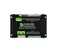 TUOPUONE Module d'entrée/sortie numérique Ethernet industriel 8-Ch, protocole Modbus RTU/TCP, prend en charge l'alimentation PoE, avec différents circuits d'isolation et de protection