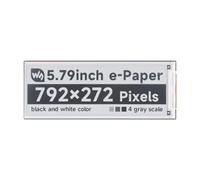 TUOPUONE Module E-Paper 5,8" compatible avec Raspberry Pi E-Ink Display Résolution 792x272 Pixels Noir/Blanc Interface SPI